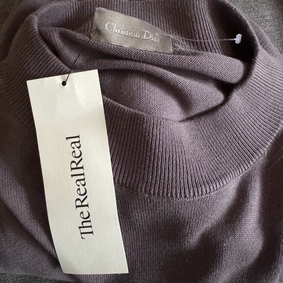 Christian Dior Men's Dark Gray Sweater Size Medium - Picture 3 of 6